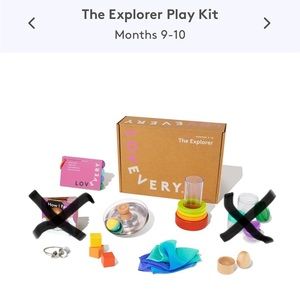 Lovevery The Explorer play kit (partial)-9-10 months
